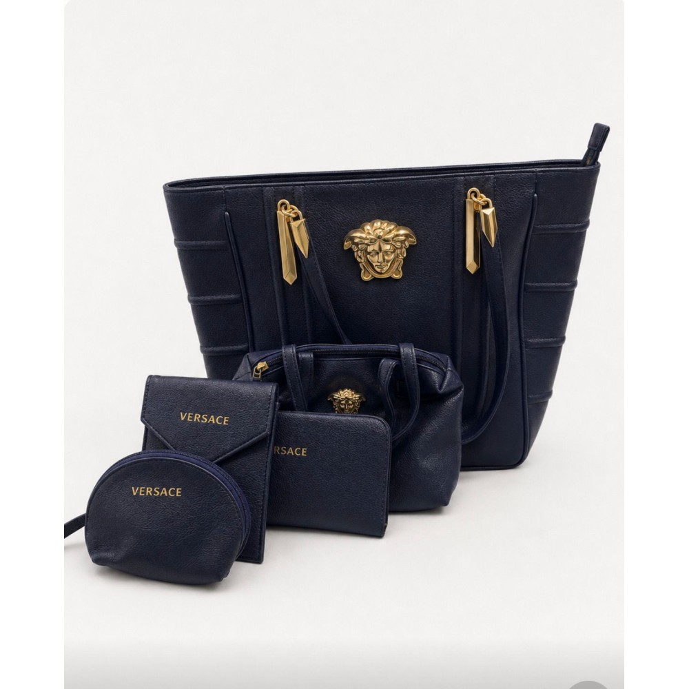 Premium Quality Leather Bags – Combo Pack - Blue