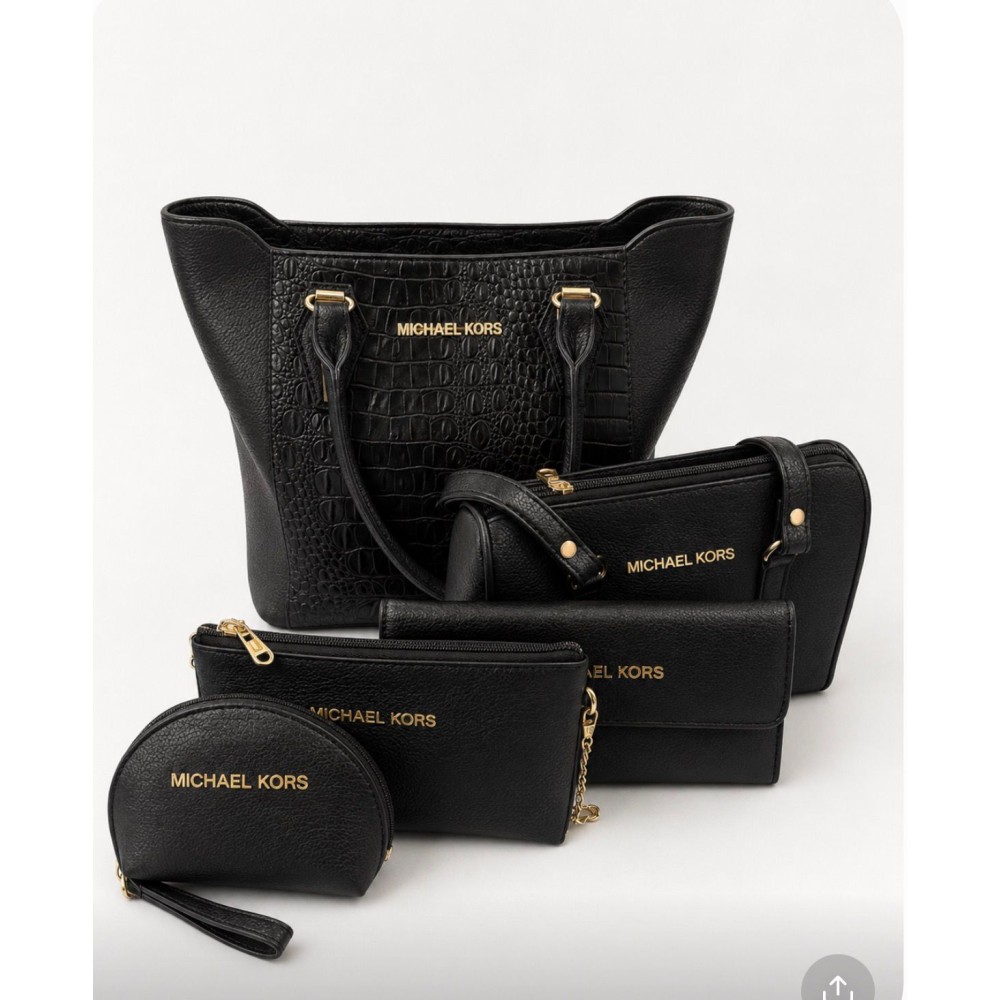 Premium Quality Leather Bags – Combo Pack - Black