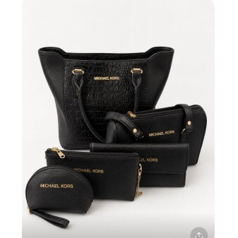 Premium Quality Leather Bags – Combo Pack - Black