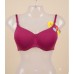 Soft Pad Bra with Transparent Straps