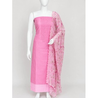 Function Wear Churidhar Material set-pink