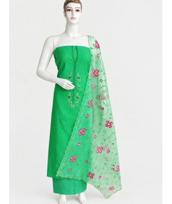Function Wear Churidhar Material set-green