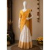 Dhavani Collection – Semi Banarasi Yellow