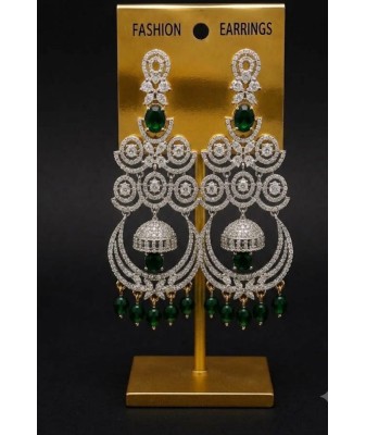 Party Wear Heavy Earrings – AD Stone Collection