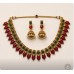 Necklace Earrings Set Traditional Palakka Designs