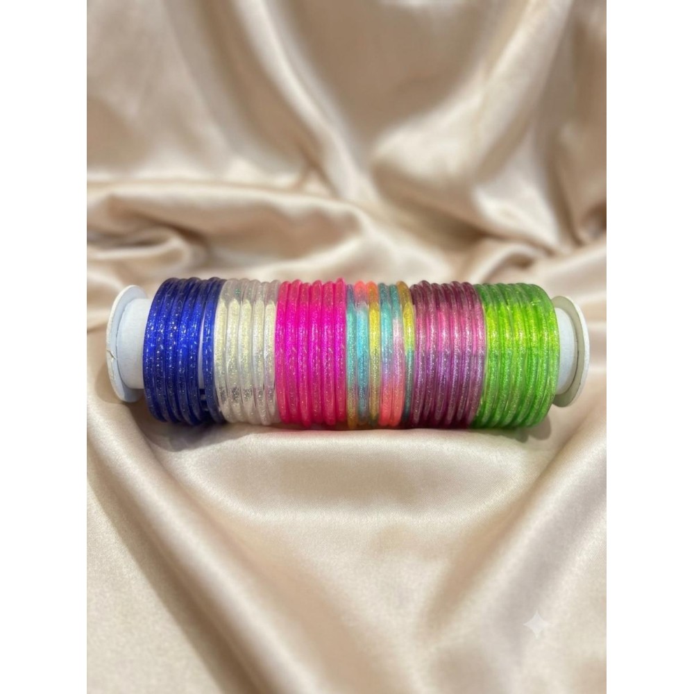 Raindrop Glass Bangles