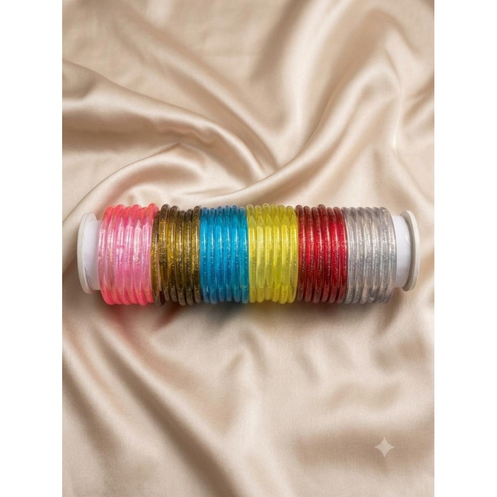 Raindrop Glass Bangles