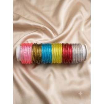 Raindrop Glass Bangles