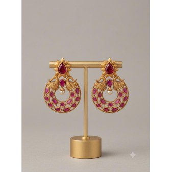 Chandbali Earrings for Women – Traditional Designer Ethnic Jewellery