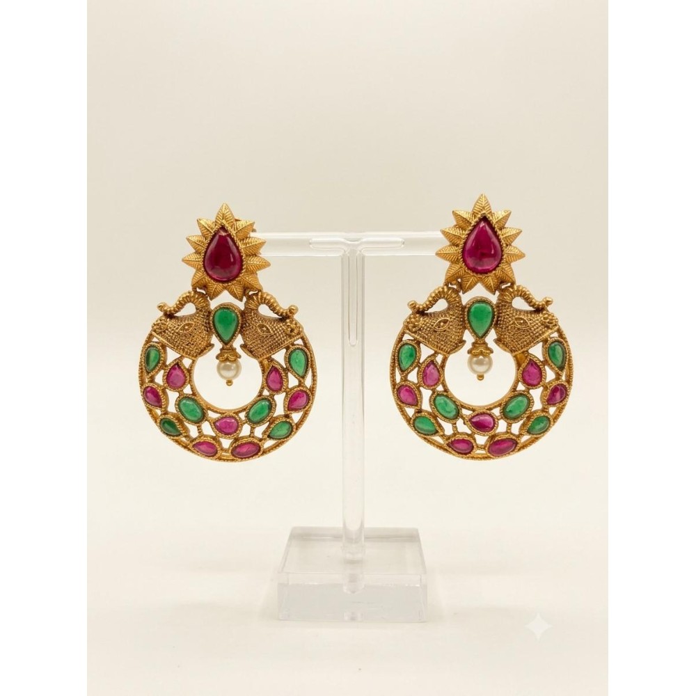 Chandbali Earrings for Women – Traditional Designer Ethnic Jewellery