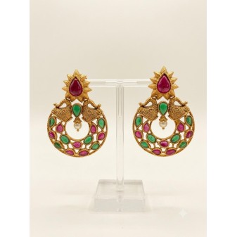 Chandbali Earrings for Women – Traditional Designer Ethnic Jewellery
