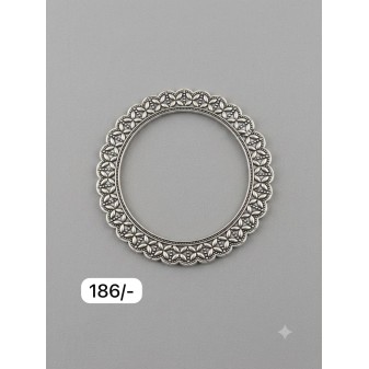Oxidised Silver Bangles for Women-2