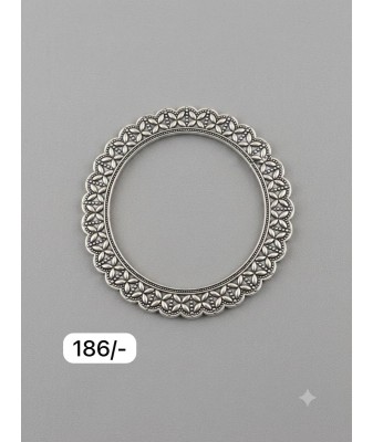 Oxidised Silver Bangles for Women-2