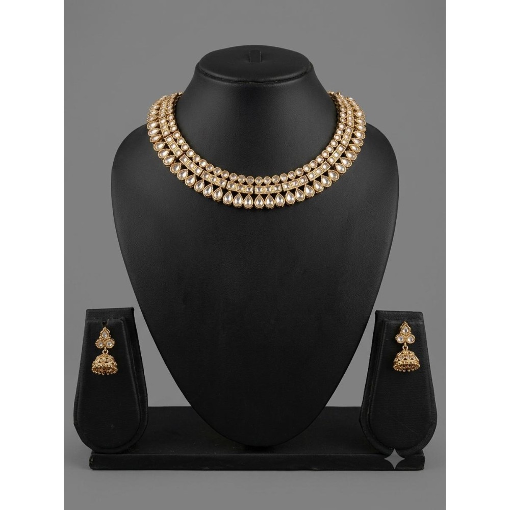 Elegant Kundan Necklace – Traditional Ethnic Jewellery