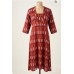 Handloom Cotton & Ikkath Kurti Collection Red