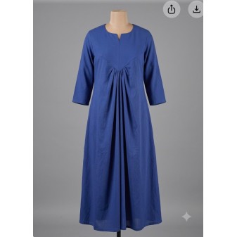 Handloom Cotton & Ikkath Kurti Collection Blue