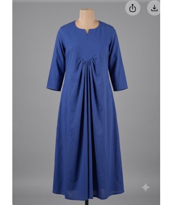 Handloom Cotton & Ikkath Kurti Collection Blue