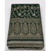 Running Material Collection – Brocade Floral Design Green