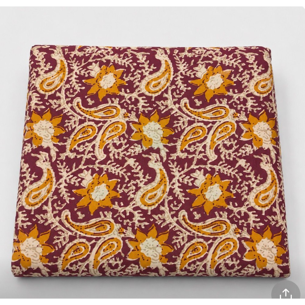 Cotton Running Fabric Kalamkari Print – 44 Inch Width | All Patterns | Affordable Price