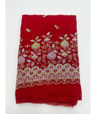 Fendy Silk Party Wear Running Fabric