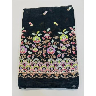 Fendy Silk Party Wear Running Fabric
