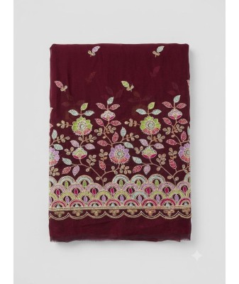Fendy Silk Party Wear Running Fabric
