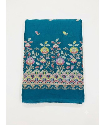 Fendy Silk Party Wear Running Fabric