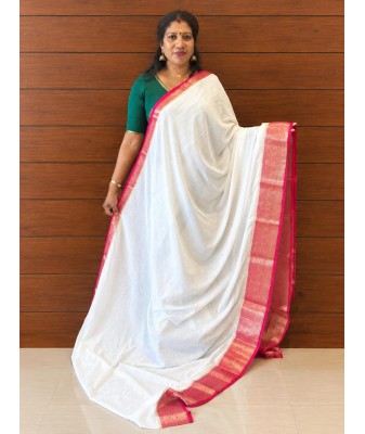 Chiffon Saree ranipink
