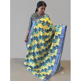 Semi Linen Elegant & Stylish Saree-e