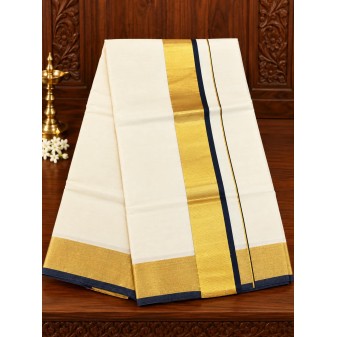 Traditional Set Saree-navy blue