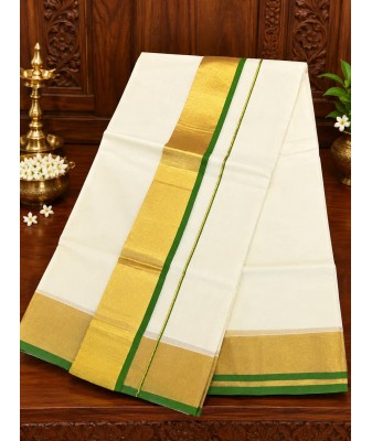Traditional Set Saree-leaf green