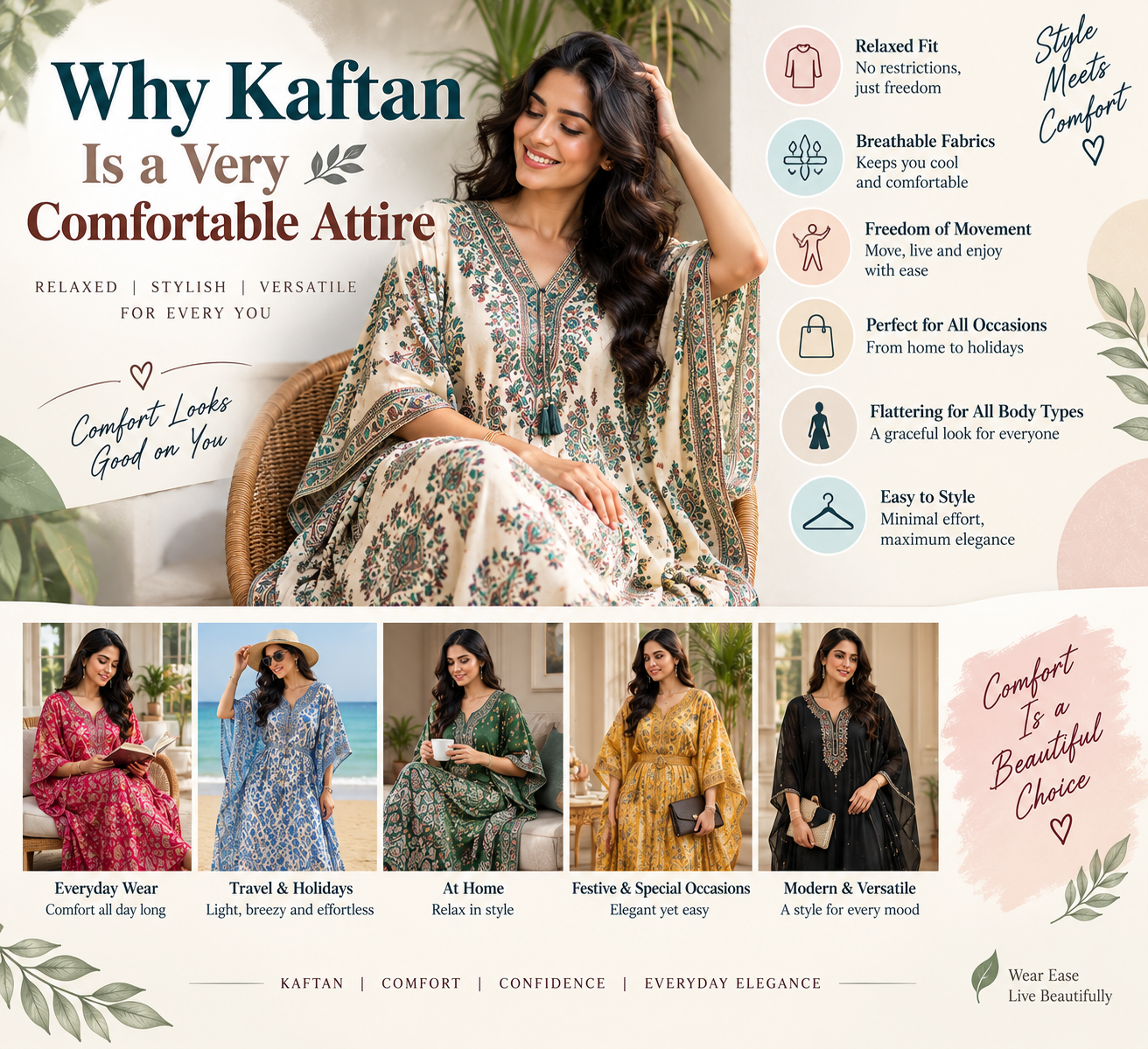 Why Kaftan Is a Very Comfortable Attire